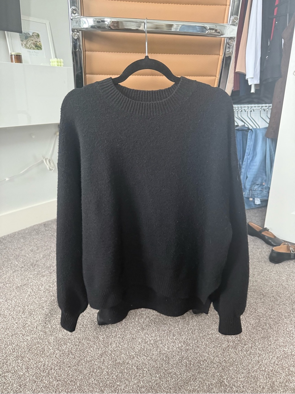 Black Crewneck Women’s Sweater